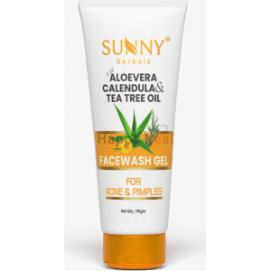 Sunny Herbals Face Wash Gel With Tea Tree Oil – 110gms