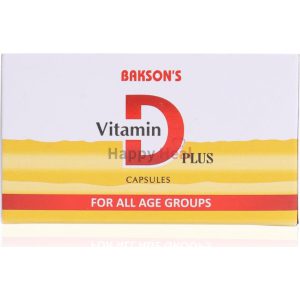 Bakson’s Vitamin D Plus-50 Capsules