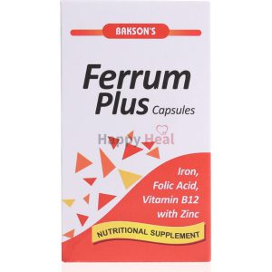 Bakson’s Ferrum Plus Capsules-30 Capsules