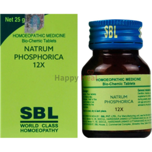 SBL Natrum Phosphorica 12X Tablets 25 g