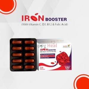 ALLEN Iron Booster 30 Capsules-21 mg
