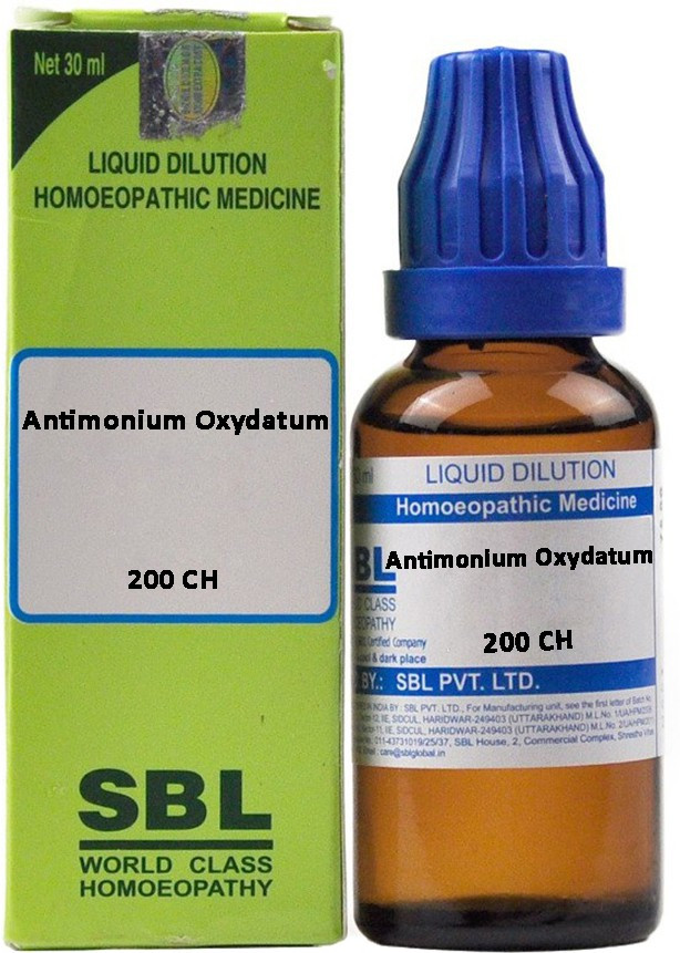 SBL Antimonium Oxydatum 200 CH Dilution 30 ml