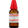 A 30 mL amber glass bottle of homeopathic medicine Ephedrinum Muriaticum, labeled with dosage information and manufacturer details.