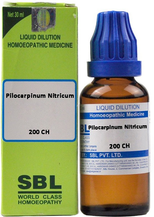 SBL Pilocarpinum Nitricum 200 CH Dilution 30 ml