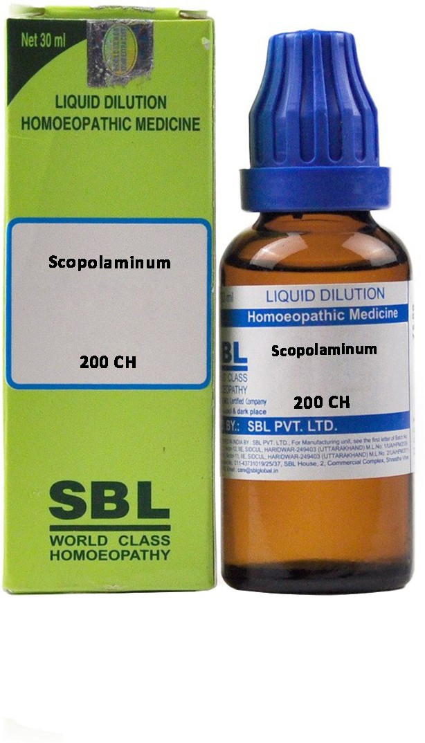 SBL Scopolaminum 200 CH Dilution 30 ml