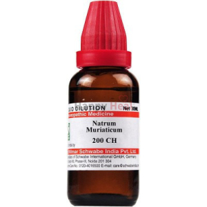 Dr.Willmar Schwabe India Natrum Muriaticum 200 CH Dilution 30 ml