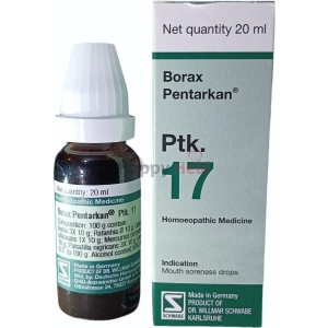 Dr. Willmar Schwabe German Borax Pentarkan 20ML
