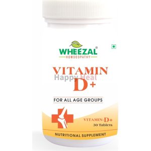 Wheezal Vitamin D+ 30TAB