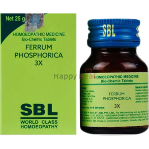 SBL Ferrum Phosphoricum 3X Tablets 25 g