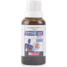 Bottle of Stone Go drops, a homeopathic remedy designed to help expel kidney stones, featuring an anatomical illustration and dosage information.