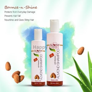 Sunny Herbals Almond Shampoo (With Aloevera)