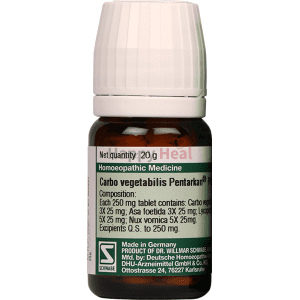 Dr. Willmar Schwabe German Carbo Veg Pentarkan 20GM