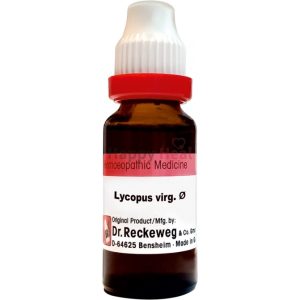 Dr. Reckeweg Lycopus V Q Mother Tincture 20 ml
