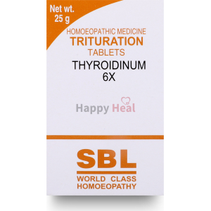 SBL Thyroidinum 6X Tablets 25 g
