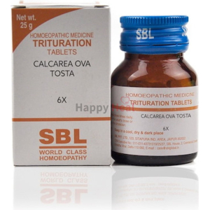 SBL Calcarea Ova Tosta 6X Tablets 25 g