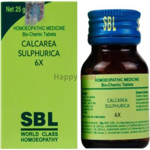 SBL Calcarea Sulphurica 6X Tablets 25 g