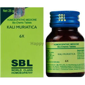 SBL Kali Muriatica 6X Tablets 25 g