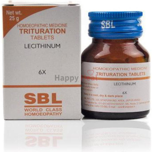 SBL Lecithinum 6X Tablets 25 g