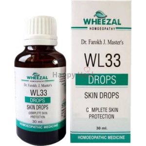 Wheezal Wl 33 Skin Drops 30ML
