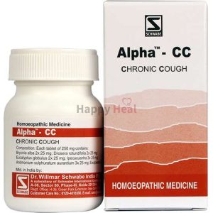 Dr. Willmar Schwabe India Alpha Cc 20GM