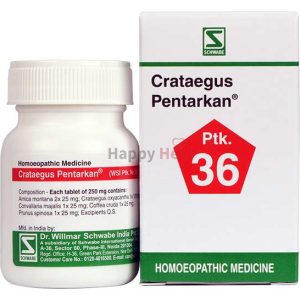 Dr. Willmar Schwabe India Crataegus Pentarkan 20GM
