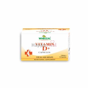 Wheezal Vitamin D+ 5X10CAPSULES