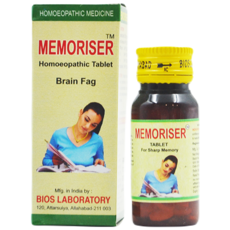 Bios Laboratory Memoriser Tablets 25GM