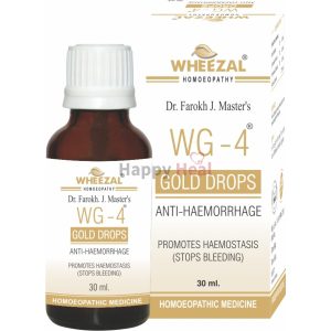 Wheezal Wg 4 Anti-Haemorrhage Drops 30ML