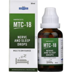 Hapdco Mtc-18 (Nerve And Sleep Drops) 30 ML