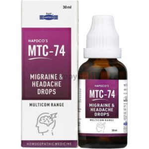 Hapdco Mtc-74 (Migraine & Headache Drops) 30 ML