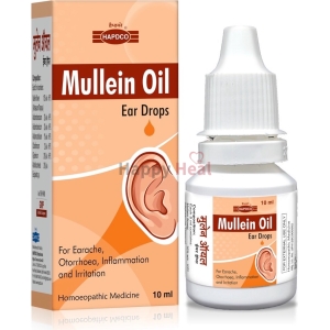 Hapdco Mullein Oil Ear Drops New 10 ML