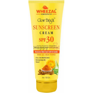Wheezal Sunscreen Cream (Spf 30) 100GM