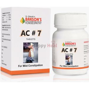 Bakson’s Ac #7 Tablets-40Tabs