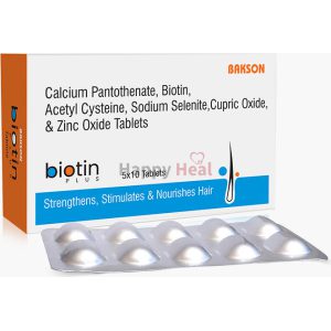 Bakson’s Biotin Plus – 5X10 Tablets