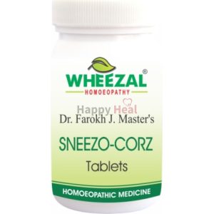 Wheezal Sneezo-Corz Tablets 75TABS