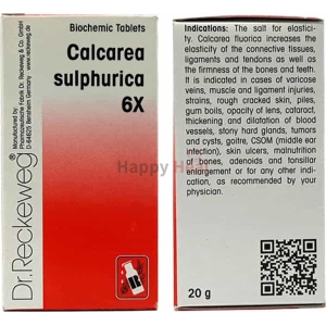Dr. Reckeweg Calcarea Sulphuricum 6x Tablets 20 g