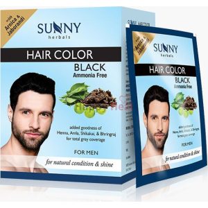 Sunny Herbals Hair Color Black – Men