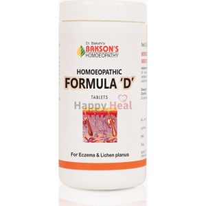 Bakson’s Formula ‘D’ Tablets-200Tabs