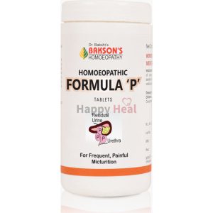 Bakson’s Homoeopathic Formula ‘P’ Tablets-200Tabs