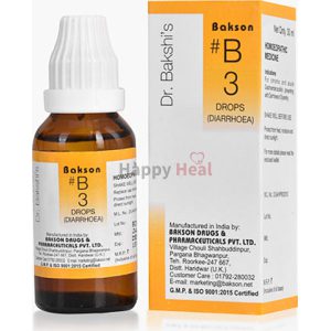 Bakson’s B 3 Drops