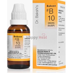 Bakson’s B 10 Drops