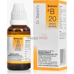 Bakson’s B 20 Drops