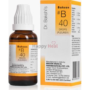 Bakson’s B 40 Drops