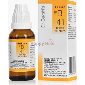 Bakson’s B 41 Drops