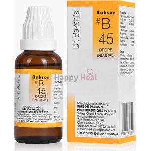 Bakson’s #B 45 Drops