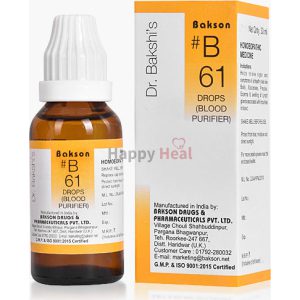 Bakson’s B 61 Drops