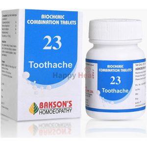 Bakson’s Bct # 23 (Toothache)-250Tab