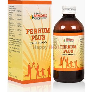 Bakson’s Ferrum Plus Syrups (Iron Tonic)-200 Ml