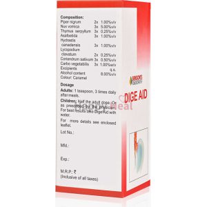 Bakson’s Dige Aid Syrup-450Ml
