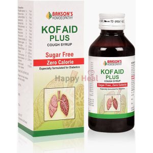 Bakson’s Kof Aid Plus Syrup (Sugar Free)-115Ml